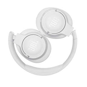 JBL Tune 710BT - White - Wireless Over-Ear Headphones - Detailshot 3